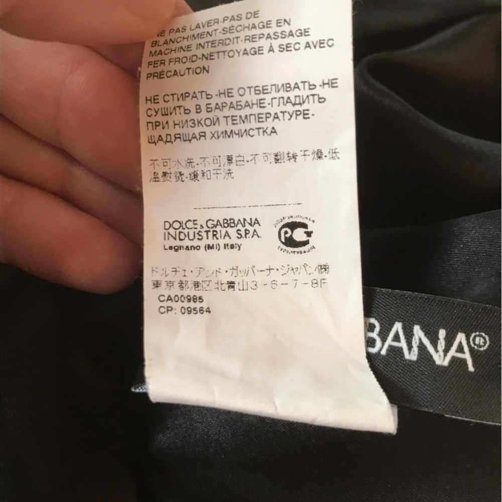 Dolce & Gabbana Mint condition! SILK Green Leopard Print Dress with back zipper. - Picture 16 of 16